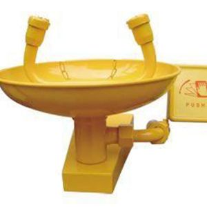 不銹鋼+ABS掛壁式排空防凍洗眼器PA03-D